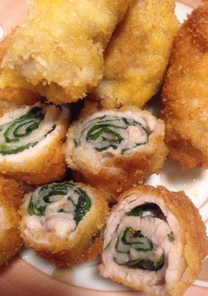 肉汁ジューシー♡くるくるまきまきトンカツ-レシピのメイン写真