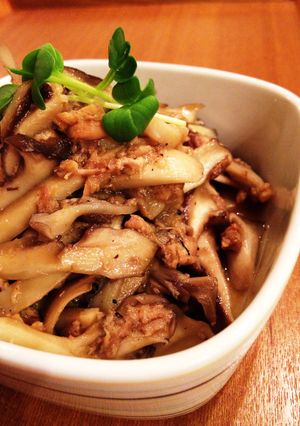 糖質制限！鯖缶ときのこの炒め煮-レシピのメイン写真