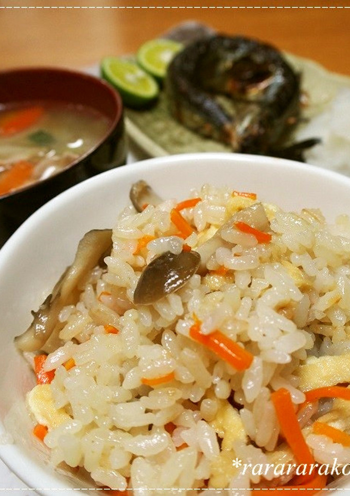 定番☆きのこの炊き込みご飯-レシピのメイン写真