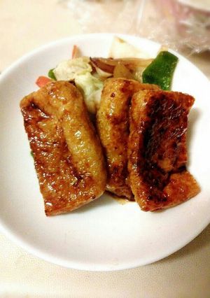 油揚げのしょうが焼き!?【覚え書き用】-レシピのメイン写真