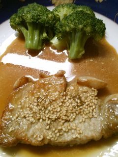 簡単!豚ロース肉の照り焼きマヨネーズ焼き-レシピのメイン写真