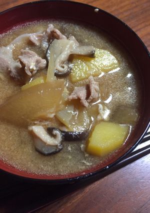 冬瓜の豚汁-レシピのメイン写真