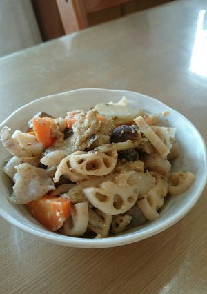 【分量あり】根菜の味噌煮-レシピのメイン写真