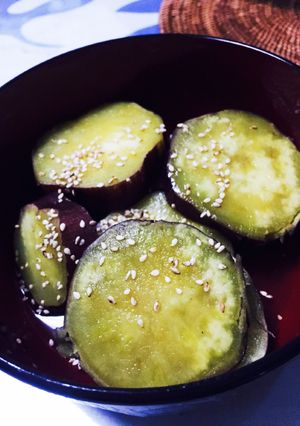 白だしで簡単☆さつまいもの甘煮-レシピのメイン写真
