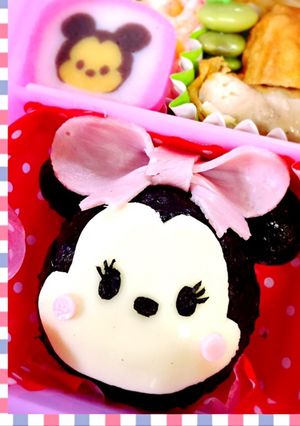 キャラ弁 ツムツムミニー-レシピのメイン写真