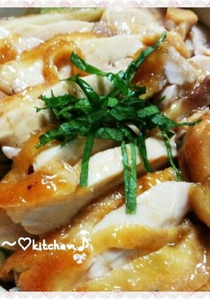鶏もも肉のがっつり照り焼き丼♪-レシピのメイン写真