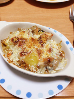 フライパン1つで!秋鮭のポテトグラタン♡-レシピのメイン写真