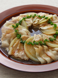 豚肉とたまねぎの重ね蒸し-レシピのメイン写真