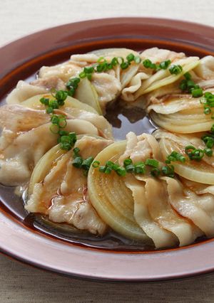 豚肉とたまねぎの重ね蒸し-レシピのメイン写真
