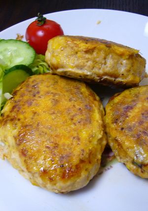 ヘルシー♪豆腐とひき肉のつけ焼き-レシピのメイン写真