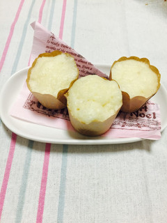 離乳食後期。3分で完成ヨーグルト蒸しパン-レシピのメイン写真