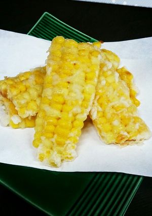 トウモロコシの天ぷら／夏の旬野菜-レシピのメイン写真
