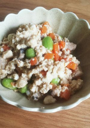 水切り無しで☆煎り豆腐-レシピのメイン写真