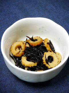 レンジで簡単!竹輪のひじき和え-レシピのメイン写真
