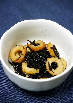 レンジで簡単！竹輪のひじき和え-レシピのメイン写真