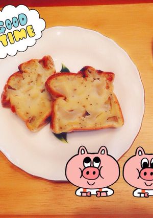 ゴロゴロりんごのしっとりパウンドケーキ-レシピのメイン写真