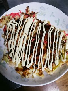 紅生姜とキャベツのお好み焼き-レシピのメイン写真