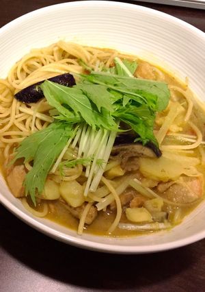 いなばのタイカレースパゲティ-レシピのメイン写真