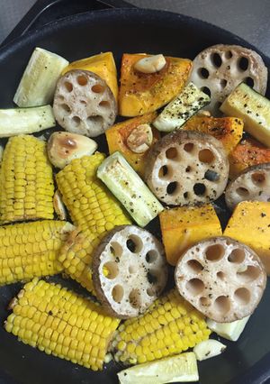 焼き野菜サラダ-レシピのメイン写真