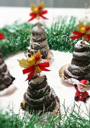 クリスマスツリーパン-レシピのメイン写真