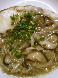 きのこたっぷり! 簡単タラの 塩あんかけ-レシピのメイン写真