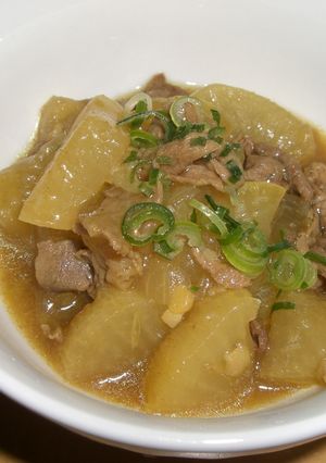 簡単★大根と牛肉、残り物のカレー煮-レシピのメイン写真