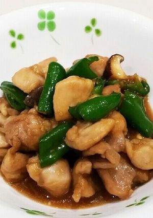 簡単❤鶏肉とピーマンの味噌炒め♪-レシピのメイン写真