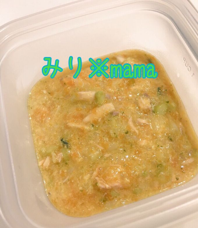 ☆炊飯器で簡単！ほっこりシチュー離乳食☆-レシピのメイン写真