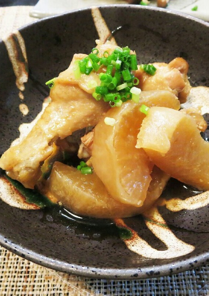 圧力鍋で簡単☆手羽元と大根の煮物-レシピのメイン写真