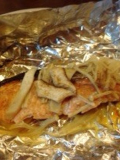 *鮭のホイル焼き*㊦はじゃがいも♪-レシピのメイン写真