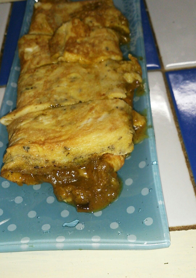とろとろカレー入り卵焼き♪-レシピのメイン写真
