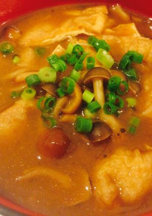 秋ごはん♡茸尽くしのお味噌汁♬-レシピのメイン写真