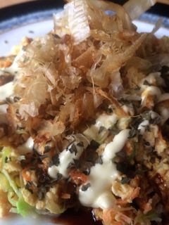 低糖質!玉子豆腐のお好み焼き-レシピのメイン写真