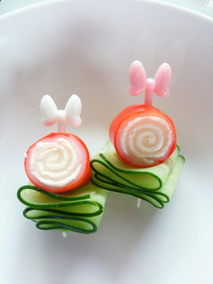 お弁当に♡胡瓜&チーズinかまぼこ♬-レシピのメイン写真