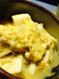 簡単☆豆腐の卵とじ-レシピのメイン写真