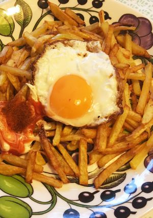 パタタ コン ウエボス-レシピのメイン写真