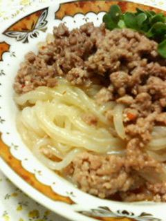 しらたきと合びき肉の☆豆板醤中華炒め♪♪-レシピのメイン写真