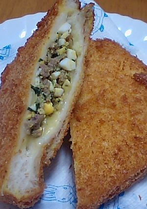 簡単ピロシキ風揚げパン♪-レシピのメイン写真