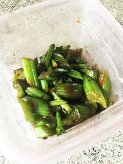 セロリの甘辛炒め-レシピのメイン写真