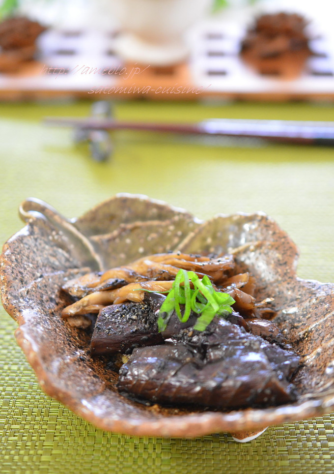 オイ胡麻で✿茄子と舞茸のコク旨煮✿-レシピのメイン写真
