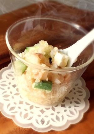 美健食♡キヌアとツナのチーズサラダ-レシピのメイン写真