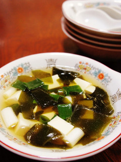 本格的な味☆わかめと豆腐の中華スープ-レシピのメイン写真