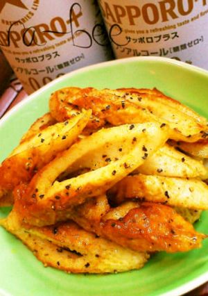 節約70円☆ちくわのカレーマヨチーズ焼き-レシピのメイン写真