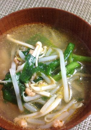 【惣菜】ごま和えの素でマイルド担々スープ-レシピのメイン写真