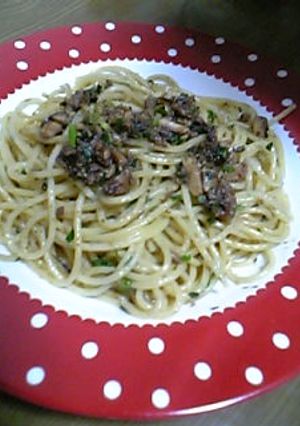 オイルサーディンの和風パスタ-レシピのメイン写真