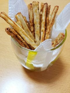 お酒のおつまみに☆ごぼうの竜田揚げ-レシピのメイン写真