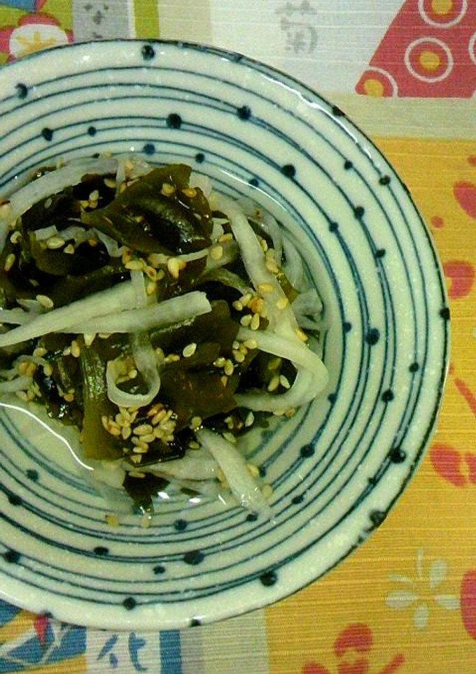 簡単☆キュウリ嫌いのわかめの酢の物-レシピのメイン写真
