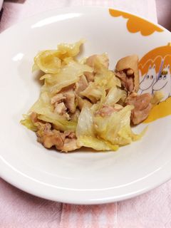☆鶏ももとキャベツの甘辛煮☆-レシピのメイン写真