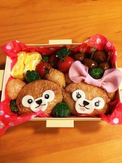 簡単★おいなりさんで★ダッフィ♡-レシピのメイン写真