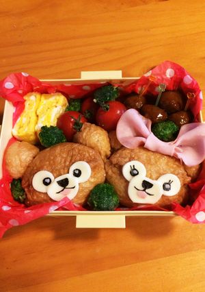 簡単★おいなりさんで★ダッフィ♡-レシピのメイン写真